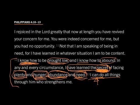 How to Actually Live the Secret of Contentment: Philippians 4:10–13, Part 6