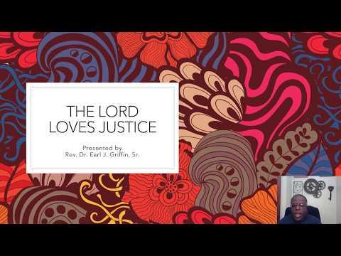 Sunday School (April 26, 2020) The Lord Loves Justice Isaiah 61:8-11; 62:2-4