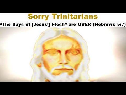 Sorry Trinitarians—“The Days of [Jesus’] Flesh” are OVER (Hebrews 5:7)