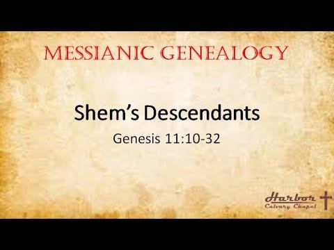 "Shem's Descendants" Genesis 11 : 10 - 32