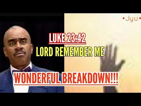 Pastor Gino Jennings - Luke 23:42 Did Jesus Took The One Thief Into Heaven? WONDERFUL BREAKDOWN