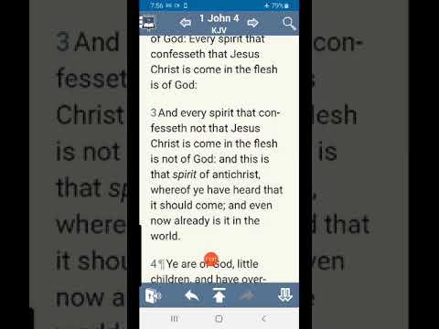 1 john 4:1-4 John's warning to test the spirit