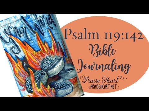Psalm 119:140 Bible Journaling