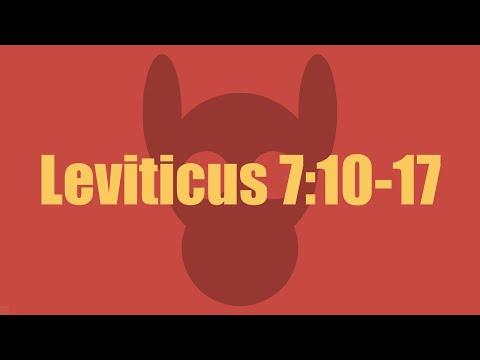 Leviticus 7:10-17