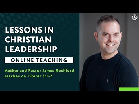 1 Peter 5:1-7 - Lessons in Christian Leadership