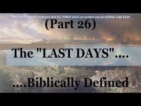 #26) Daniel 12:2- The Resurrection...AT THAT TIME (The Last Days....Biblically Defined Series)