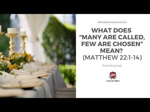 101 What does “many are called, few are chosen” mean? (Matthew 22:1-14) | Patrick Jacob