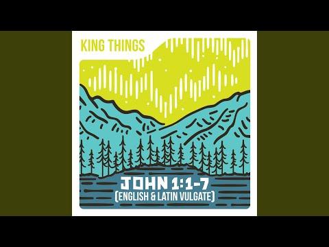 John 1:1-7 (English &amp; Latin Vulgate)