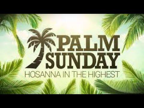 PALM SUNDAY HOSANNA IN THE HIGHEST