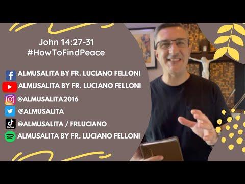 Daily Reflection | John 14:27-31 | #HowToFindPeace | May 4, 2021