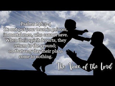 Psalms 146:3-4 The Voice of the Lord  July 02, 2022 by Pastor Teck Uy