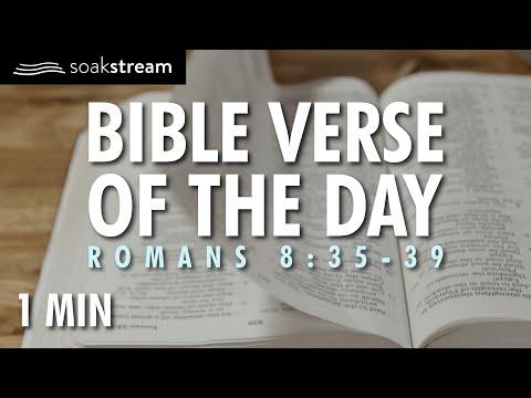 NOTHING Can Separate You From God's Love | Bible Verse of the Day   Romans 8:35-39 | YouTube Shorts