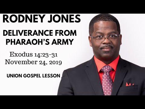 Deliverance From Pharaoh's Army, Exodus 14:23-31, November 24, 2019, Sunday school (UGP)