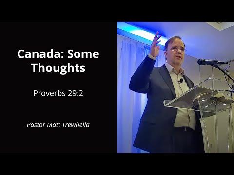 Canada: Some Thoughts- Proverbs 29:2