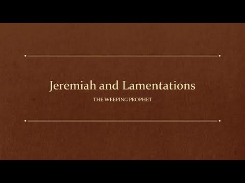 4/12/2020 AM Jeremiah 11:18 - 12:7 - Matthew Crosswhite