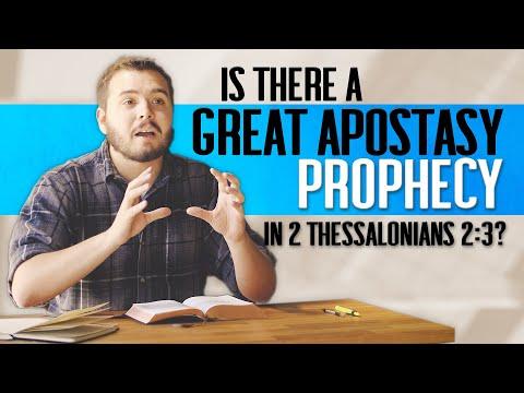 Is The "Great Apostasy" Prophesied in the Bible? [2 Thessalonians 2:3]