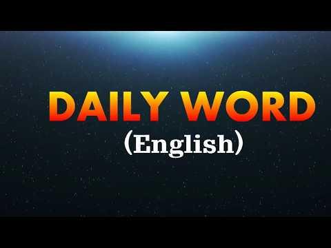 Daily Word | Isaiah 51 : 3 |  English