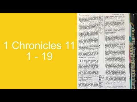 Holy Bible - 1 Chronicles 11 : 1 - 47