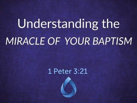 1 Peter 3:21: A deeper look into the essential baptism for salvation.