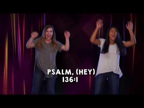 PSALM 136:1 LYRIC & DANCE VIDEO | Kids on the Move