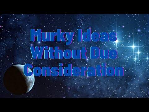21-1226 - ETTT | "Murky Ideas Without Due Consideration" |Job 38 : 1 - 7