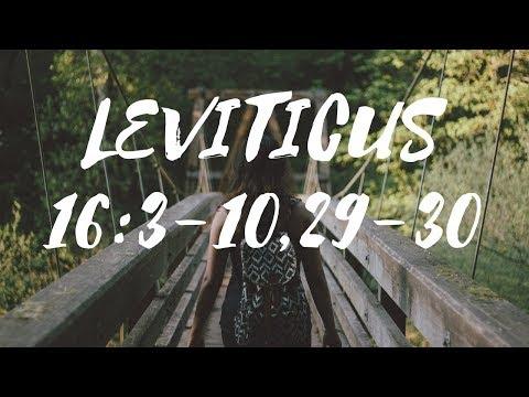 Leviticus 16:3-10,29-30