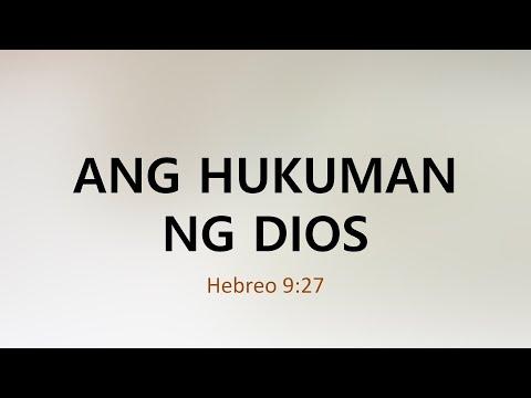 Bible Study Hebrews 9:27 [Hukuman ng Dios]