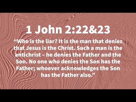 Men Bible Study - 1 John 2:22-23