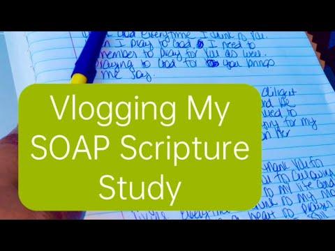 Philippians 1:3-4 // VLOG SOAP Scripture Study