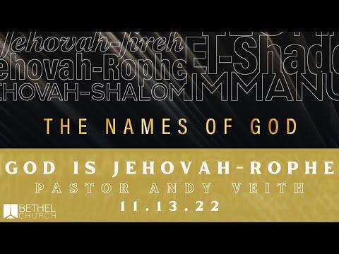 The Names of God - Jehovah-Rophe - Exodus 15:22-26; Matthew 8:1-4