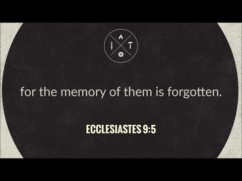 Ecclesiastes 9:5