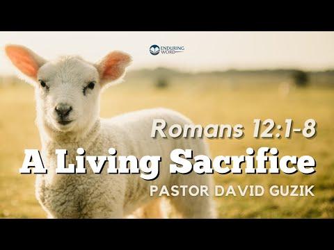 A Living Sacrifice - Romans 12:1-8