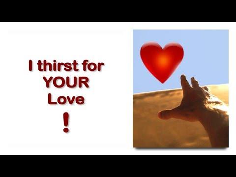 I thirst for your Love... Why do you hand Me only Vinegar & Bile ? ❤️ Jesus explains John 19:28+30