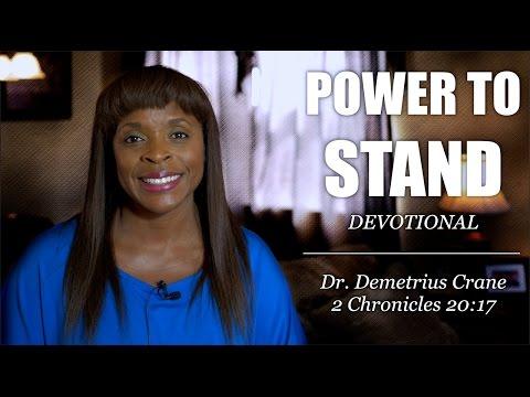 Power to Stand - 2 Chronicles 20:17