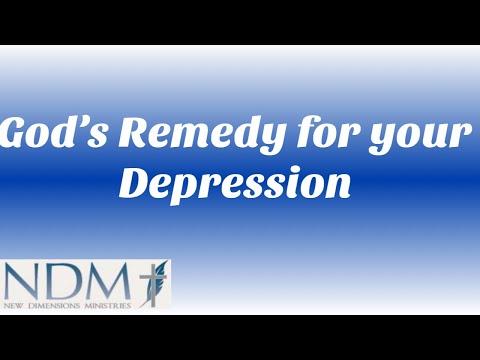 “God’s Remedy for Your Depression”, Psalms 42:5-8