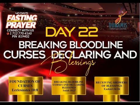 DAY 22 BREAKING BLOODLINE CURSES DECLARING AND BLESSINGS Ecclesiastes 10:8