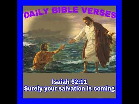 Daily Bible Verses Isaiah 62:11
