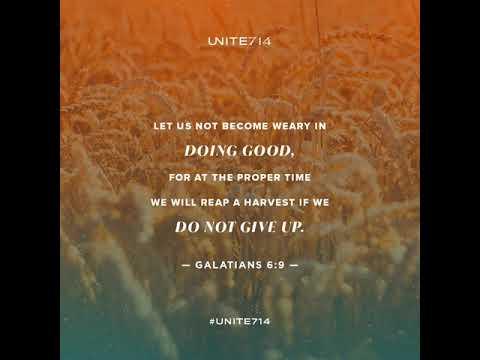 Galatians 6:7-10 (ESV) - UNITE714 Week 15 - Bible Reading 01