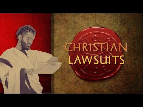 Christian Lawsuits [1Corinthians 6:1-11]