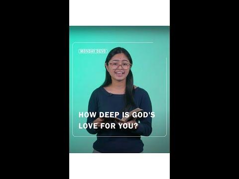 How Deep Is God's Love for You? — Monday Devo • Ephesians 3:18–19