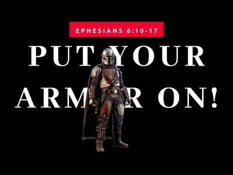 put your armor on : Ephesians 6:10-17  #armorofgod #sermon