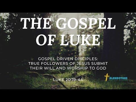 Sun 16th May - Morning Worship  - Luke 20:19-44
