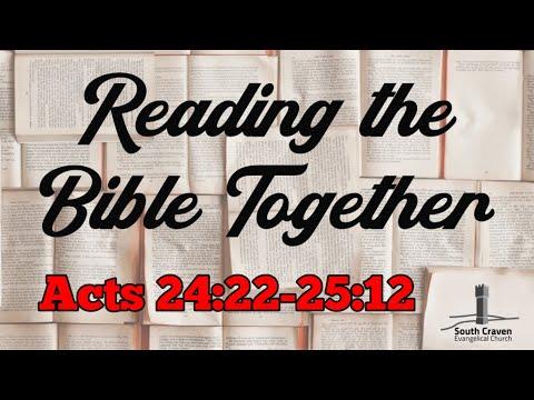 RBT Sermon Acts 24:22-25:12