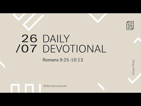 Daily Devotional with Yohaan Philip // Romans 9:25 - 10:13