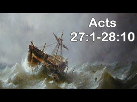 Acts 27:1-28:10