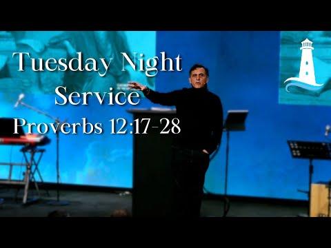 Proverbs 12:17-28 | 01-16-2024 | Tuesday Night Service | Pastor Joe Pedick