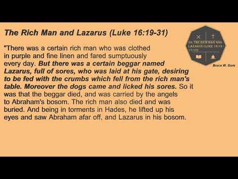50. The Rich Man and Lazarus (Luke 16:19-17:10)