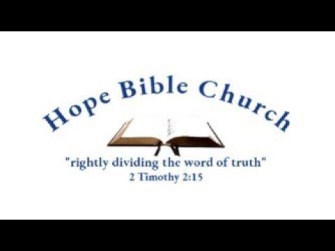 Hope Bible Church Conference: Titus 3:12-15 (Message 2)