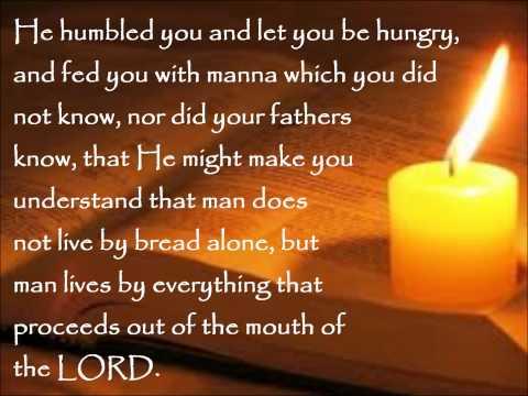 Daily Bread: Deuteronomy 8:3 (NASB)