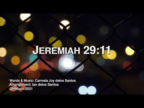 JEREMIAH 29:11 Lyric video